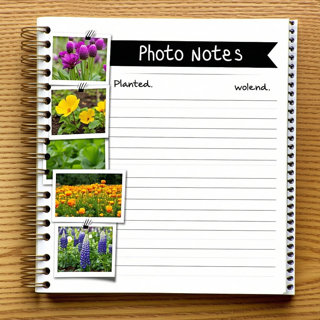 Visual Garden JournalEasily track what you planted where with photos and notes Never forget what variety worked best in your garden